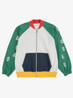Color Block Sweatshirt Med Dragkedja Multicolor>Bobo Choses Outlet