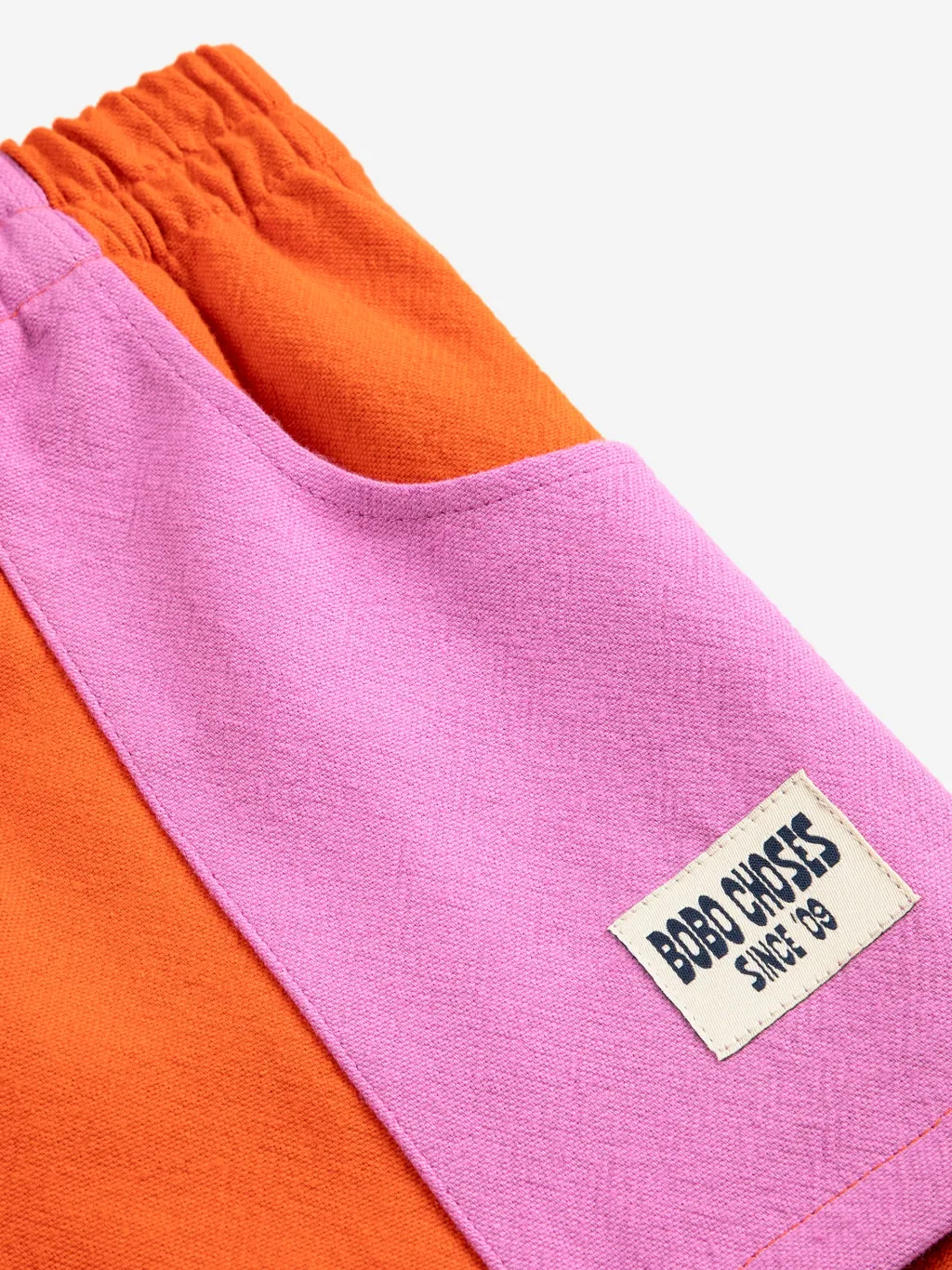 Color Block Shorts Orange>Bobo Choses Discount