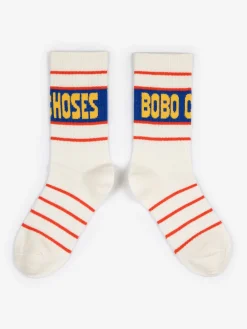 2-pack Höga Strumpor Multicolor><noscript><img width=
