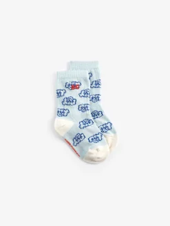 2-pack Låga Strumpor Multicolor>Bobo Choses Best