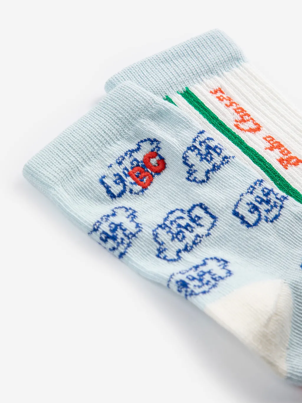2-pack Låga Strumpor Multicolor>Bobo Choses Best