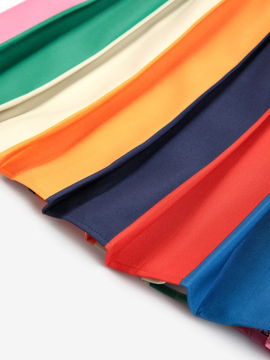 Bobo Color Block Plisserad Kjol Multicolor>Bobo Choses Hot