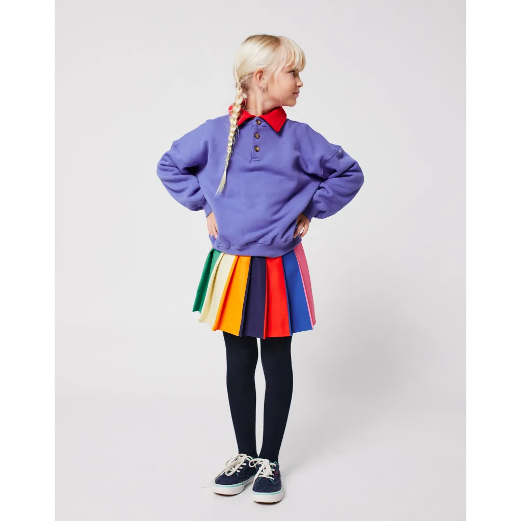 Bobo Color Block Plisserad Kjol Multicolor>Bobo Choses Hot