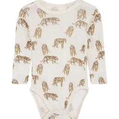Bocel Mönstrad Baby Body French Oak>Hust&Claire
