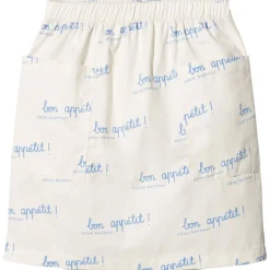 Bon Appétit Kjol Off White/Light Cerulean Blue>Tinycottons Sale