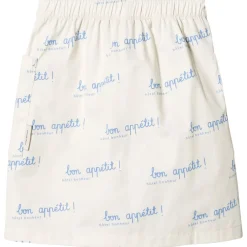 Bon Appétit Kjol Off White/Light Cerulean Blue>Tinycottons Sale