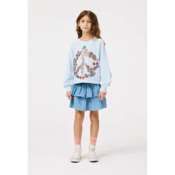 Bonita Skirt Sky Indigo>Molo Outlet