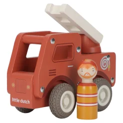 Brandbil Med Träfigur Red><noscript><img width=