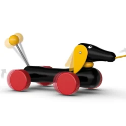 Baby - 30332 Dachshund Dragleksak Svart>BRIO