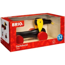 Baby - 30332 Dachshund Dragleksak Svart><noscript><img width=