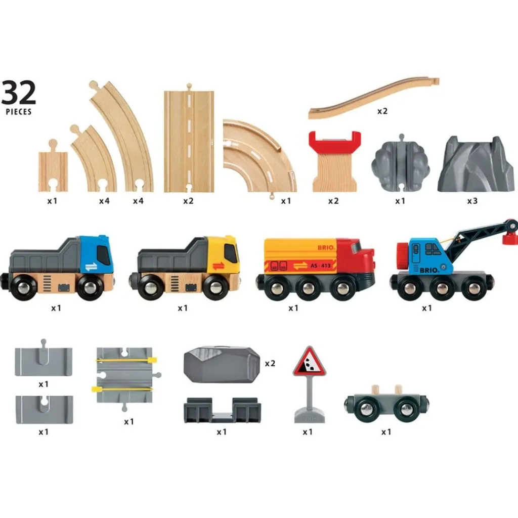 ® World - 33210 Rail & Road Tågset>BRIO Clearance