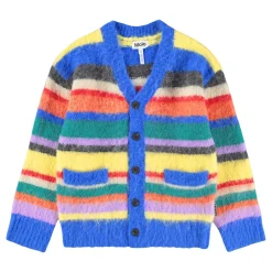 Brutus Cardigan Fuzzy Stripe>Molo Online