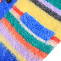 Brutus Cardigan Fuzzy Stripe><noscript><img width=