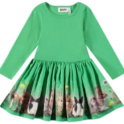 Candi Long-Sleeved Dress Bonnie Patch>Molo Online