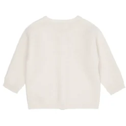 Cashmere Classic Baby Cardigan Cream><noscript><img width=