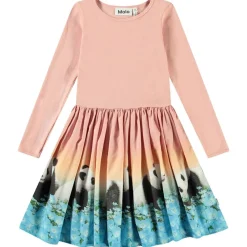 Casie Long-Sleeved Dress Pandamazing>Molo