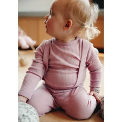 Chalk Wool Bodysuit Lila Rosa><noscript><img width=