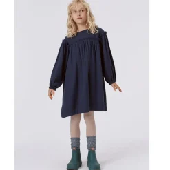 Cilla Klänning Navy Sky><noscript><img width=