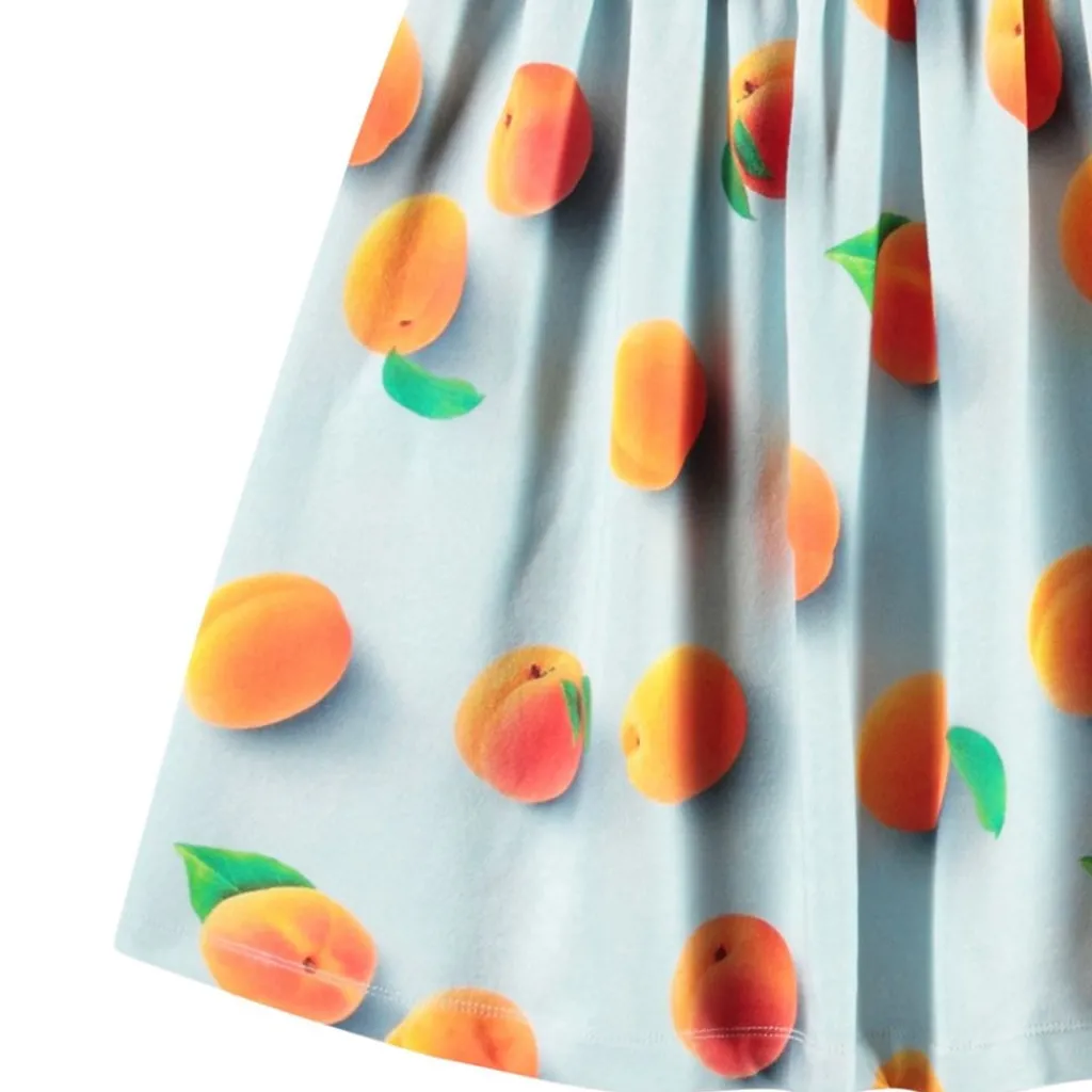 Cissa Short-Sleeved Dress Fresh Apricots>Molo Discount