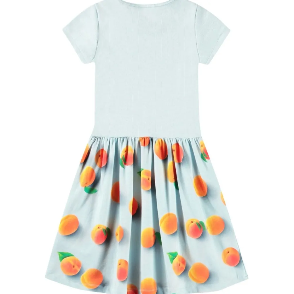 Cissa Short-Sleeved Dress Fresh Apricots>Molo Discount