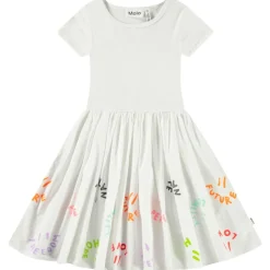 Cissa Short-Sleeved Dress Words Of Hope>Molo Clearance