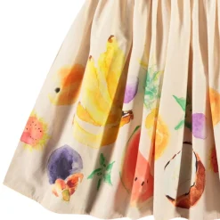Cissa Short-Sleeved Dress Dancing Fruits>Molo Best