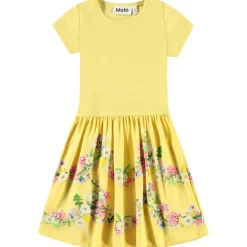 Cissa Short-Sleeved Dress Garlands>Molo Online