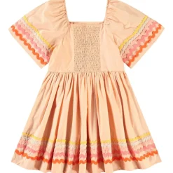 Clotilde Short-Sleeved Dress Pale Melon><noscript><img width=