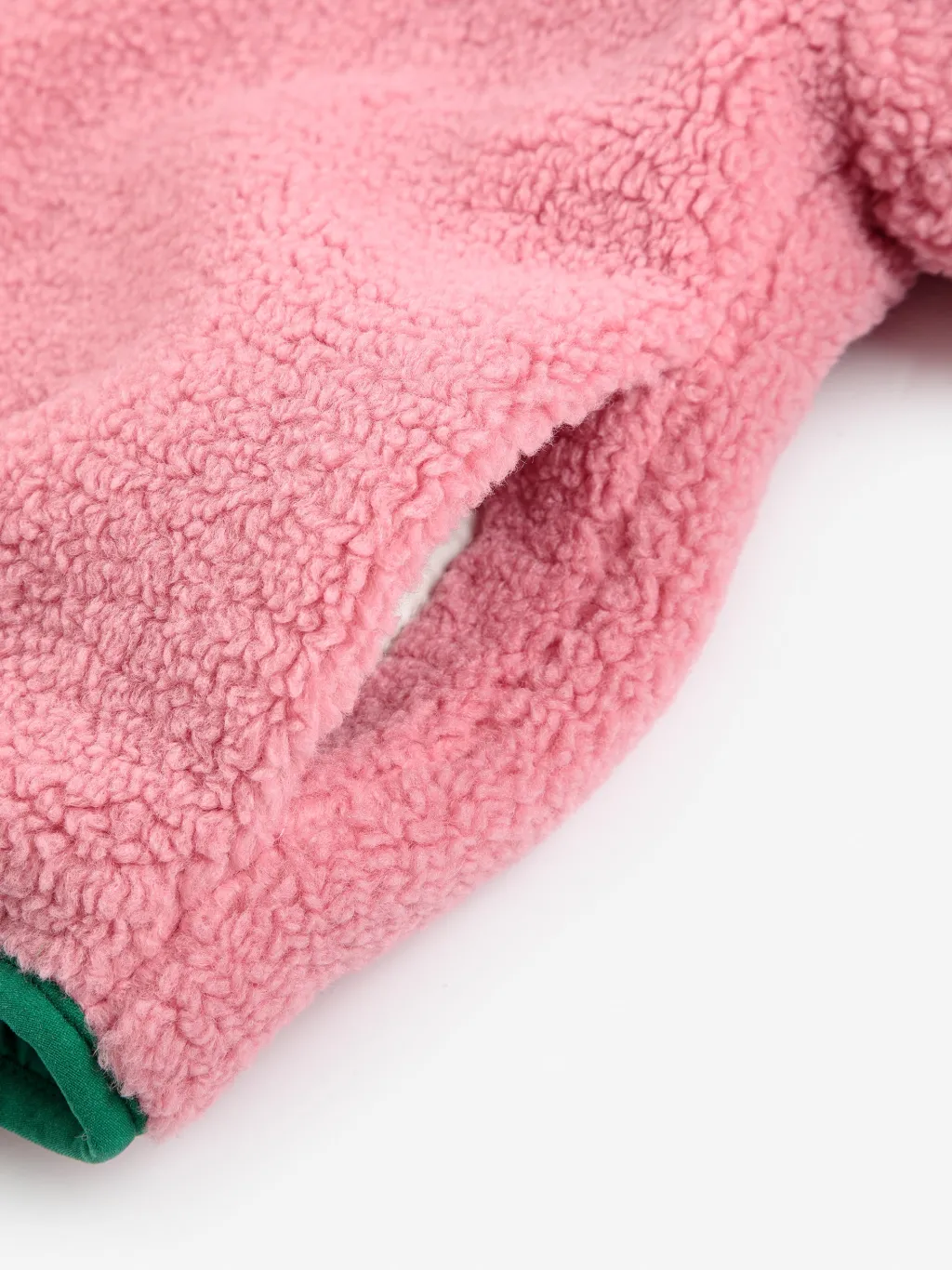 Clover Vändbar Jacka I Fårskinn Green>Bobo Choses Sale