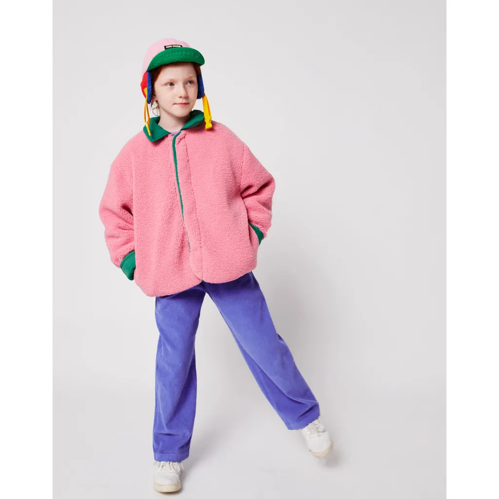 Clover Vändbar Jacka I Fårskinn Green>Bobo Choses Sale