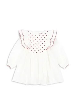 Coeur Klänning Pure White>Konges Sløjd Clearance