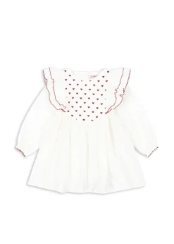 Coeur Klänning Pure White>Konges Sløjd Clearance