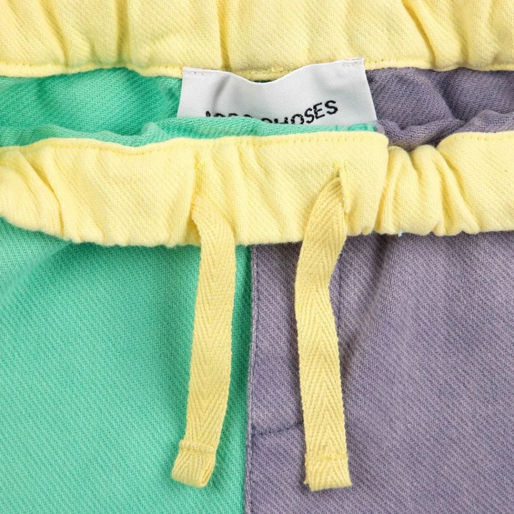 Color Block Vävda Shorts Multicolor>Bobo Choses Sale