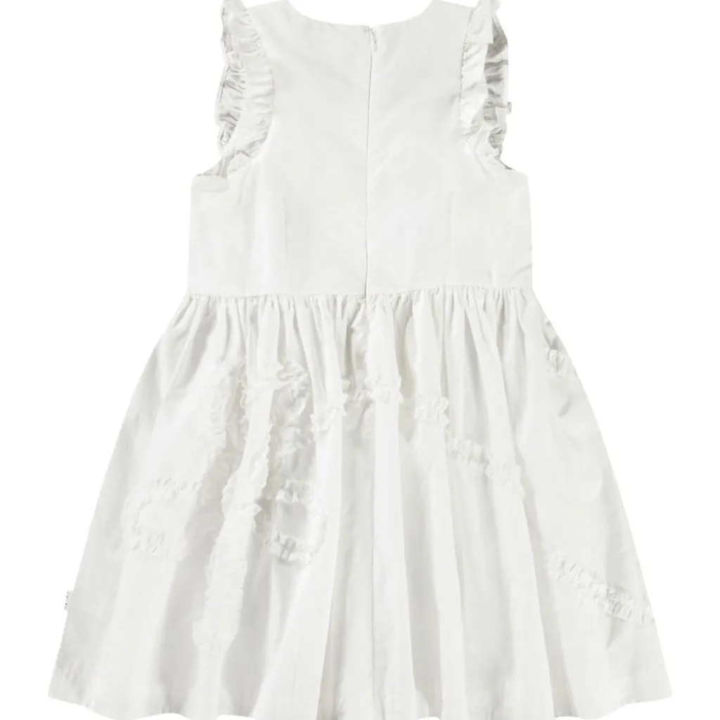 Cortney Short-Sleeved Dress Crisp White>Molo Discount