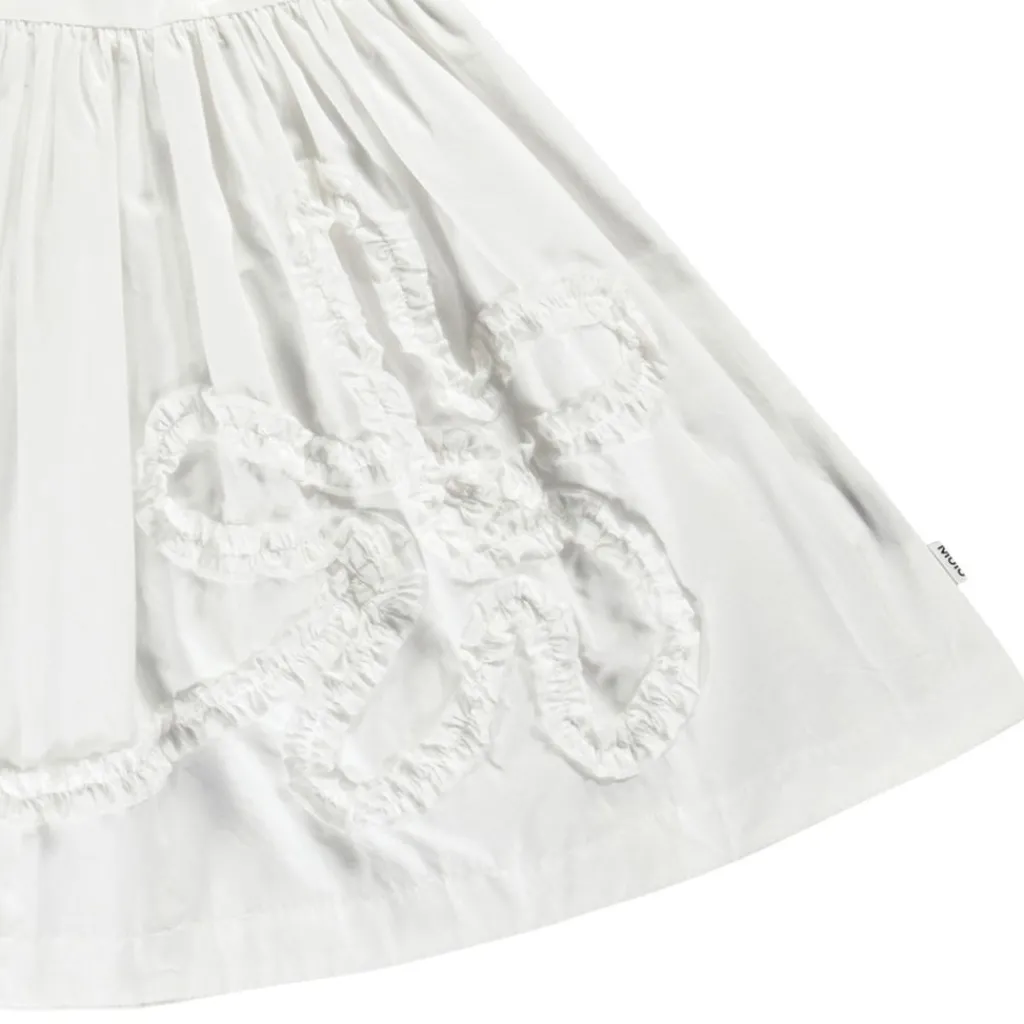Cortney Short-Sleeved Dress Crisp White>Molo Discount