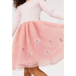 Cyrus Long-Sleeved Dress Charlotte Pink><noscript><img width=