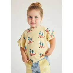 Dancing Giants Baby T-shirt Gul><noscript><img width=