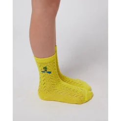 Day At The Beach Långa Strumpor Light Yellow><noscript><img width=
