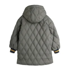 Dino Patch Quiltade Parkas Grey><noscript><img width=