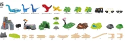 Dinosaurie Deluxe-set Multicolor><noscript><img width=