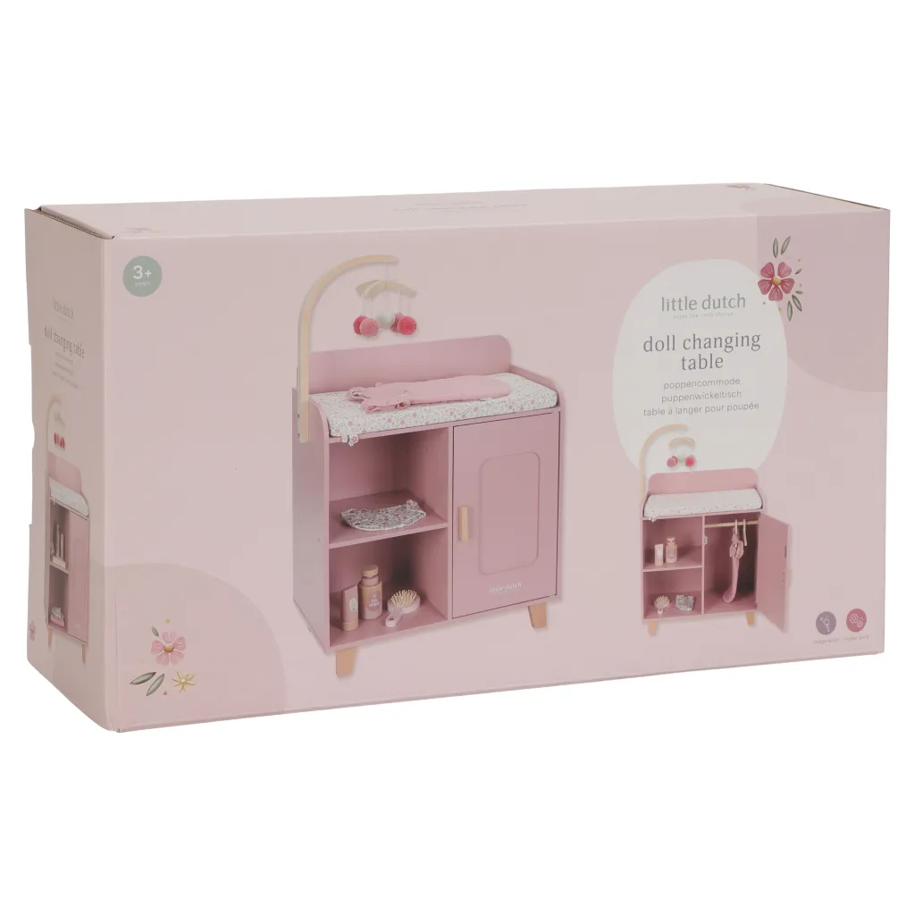 Dockskötbord Pink>Little Dutch