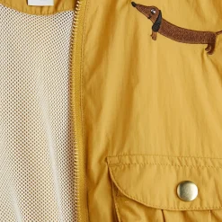 Dog Nylon Basebolljacka Beige><noscript><img width=