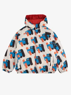 Doggy Mate All Over Vändbar Jacka Offwhite><noscript><img width=