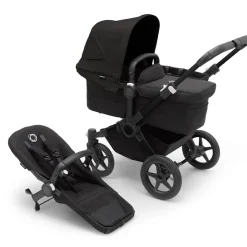 Donkey 5 Mono Komplett Barnvagn Black/Midnight Black>Bugaboo Outlet