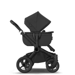 Donkey 5 Mono Komplett Barnvagn Black/Midnight Black><noscript><img width=