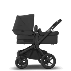 Donkey 5 Mono Komplett Barnvagn Black/Midnight Black><noscript><img width=