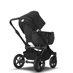 Donkey 5 Mono Komplett Barnvagn Black/Midnight Black><noscript><img width=