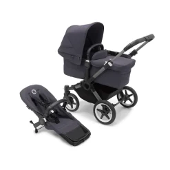 Donkey 5 Mono Komplett Barnvagn Graphite/Stormy Blue>Bugaboo Clearance