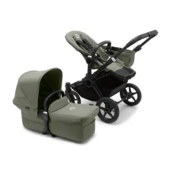 Donkey 5 Mono Komplett Barnvagn Black/forest Green><noscript><img width=