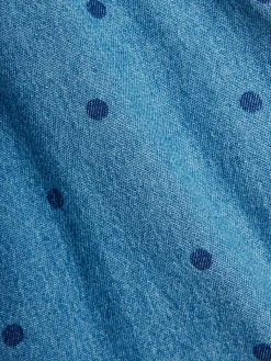 Dots Denimshorts Blue><noscript><img width=